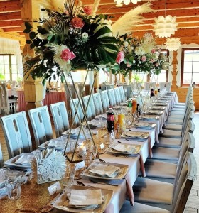 Piękne trawy pompasowe