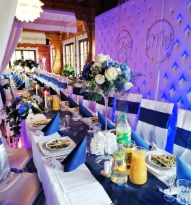 Smaki Na Szlaku blue wedding